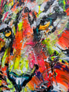 Expressive Tiger Head Study
