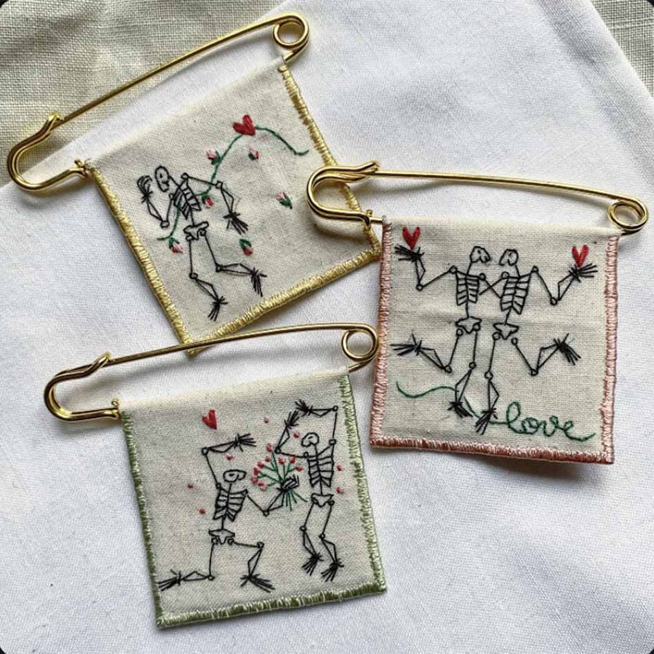 Image of Broche « squelette »(big)