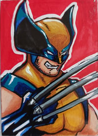 Wolverine sketchcard