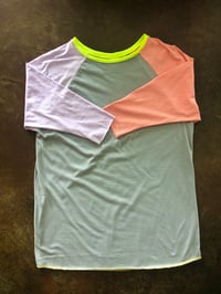 Image 2 of XL :: Flo Yellow // Peach // Lavender // Grey 