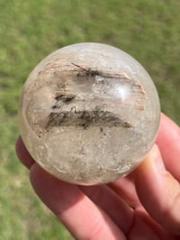 Image 3 of Included Quartz Sphere #3071