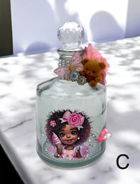 Image 4 of Pretty Lil Brown Girls Decor Bottles