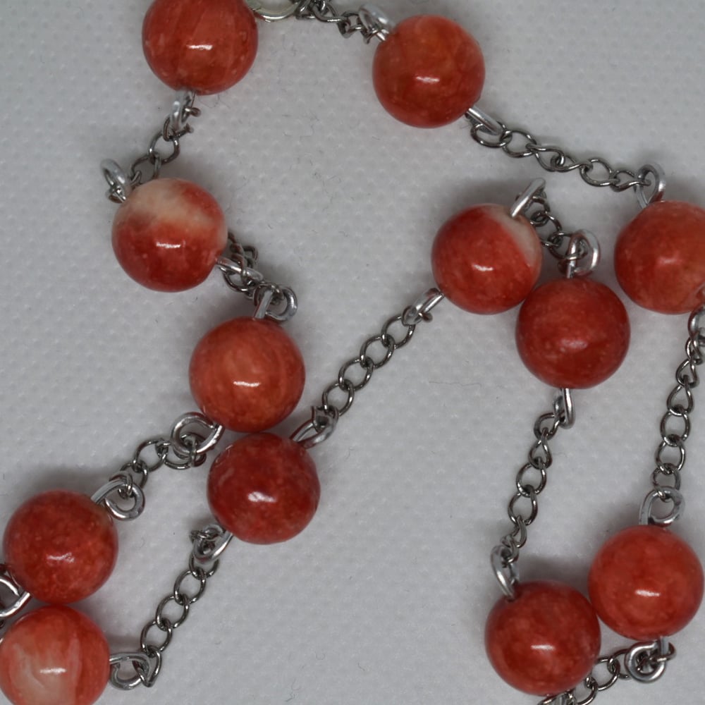 Image of handbeaded necklaces