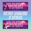 Retro Shinobu (Demon Slayer) - Partial Holographic BOX SLAP - [Safe & Sexy Version]