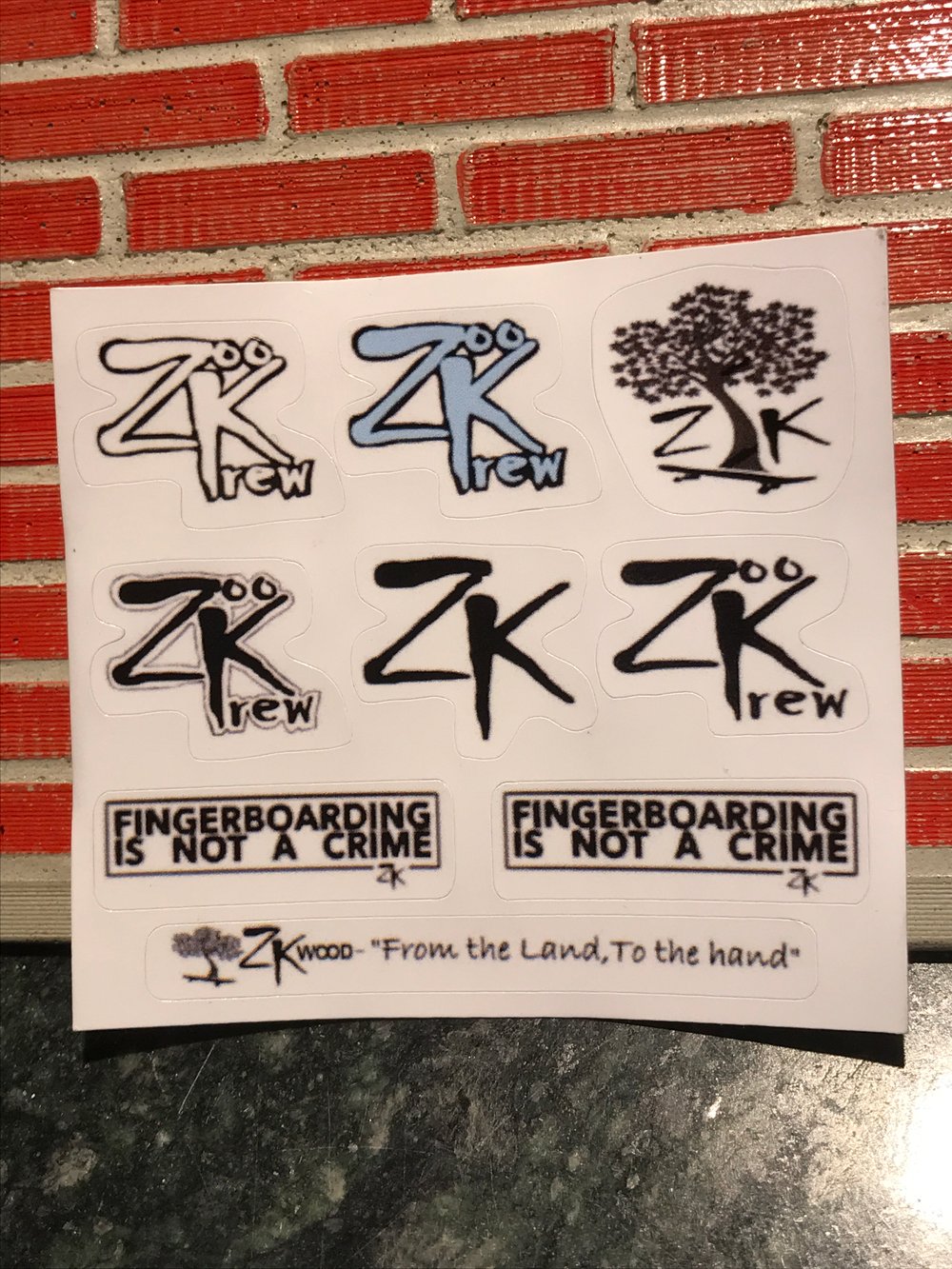 ZooKrew stickers/minivinyls