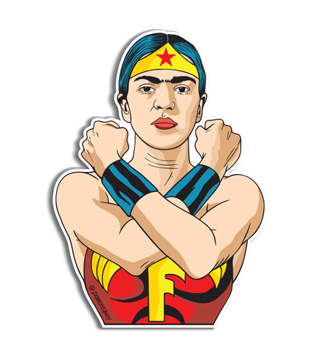 Wonder Frida Sticker 