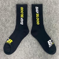 Bay Blood All Star Socks (black/yellow)