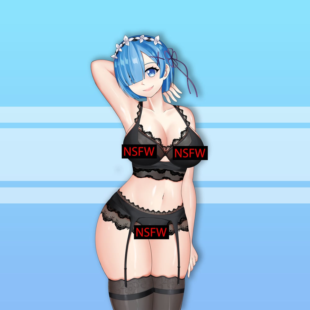 thicc Rem (re:Zero) - [SAFE & NSFW version]