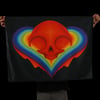 Rainbow Heart Tapestry