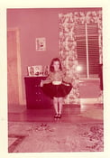 Image of VINTAGE KODACOLOR PHOTO GIRL TAP DANCING SHOES