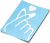Finger Heart Mirror Overlay