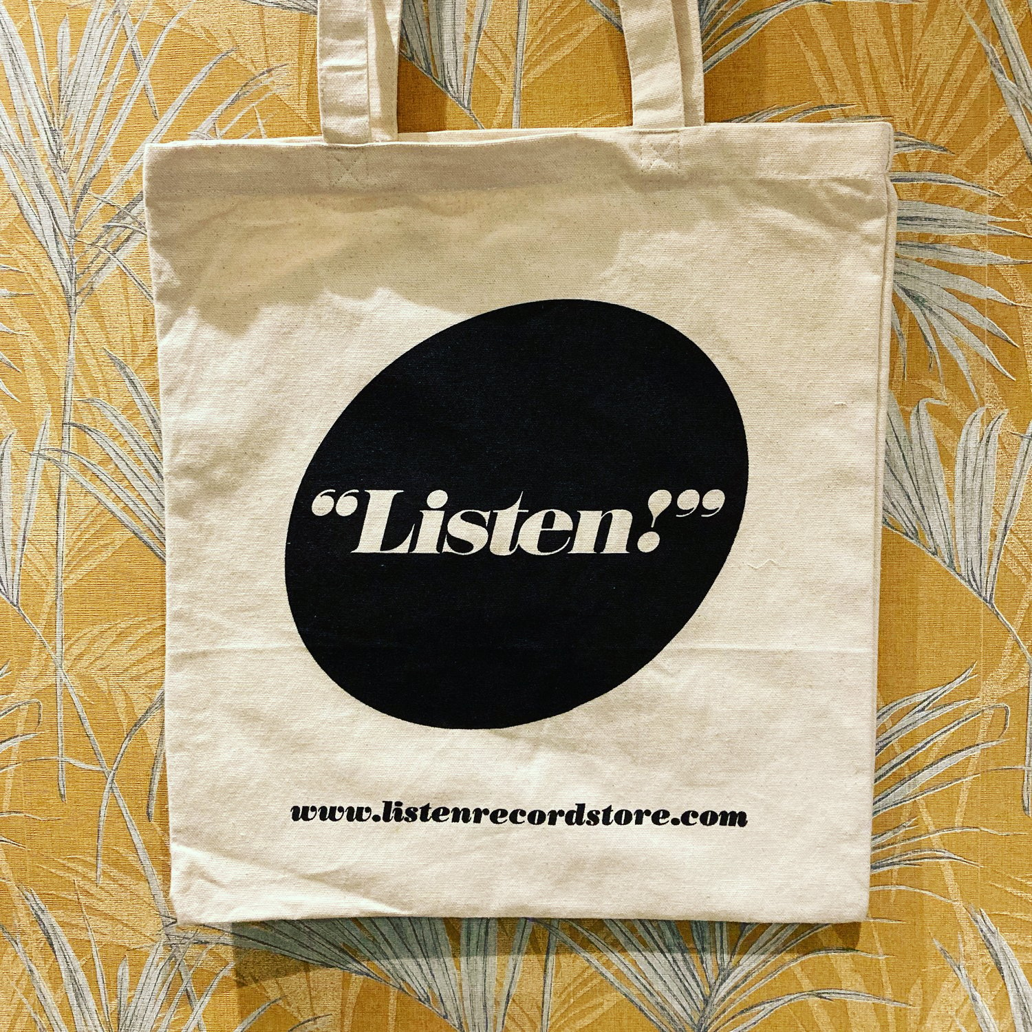 Image of LISTEN! tote bag