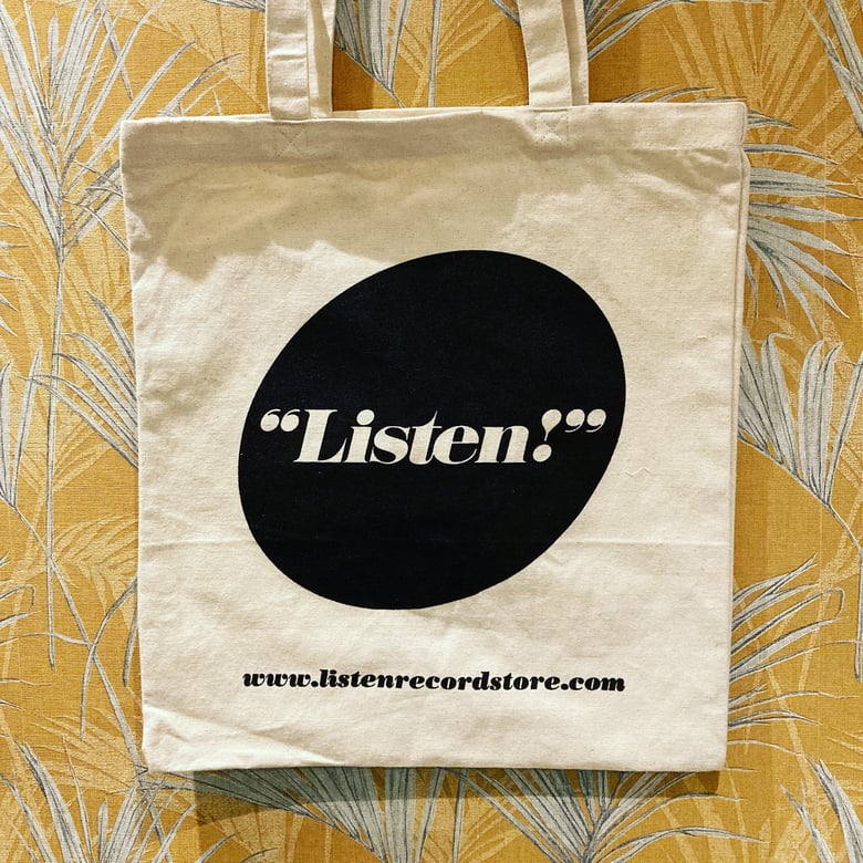 Image of LISTEN! tote bag