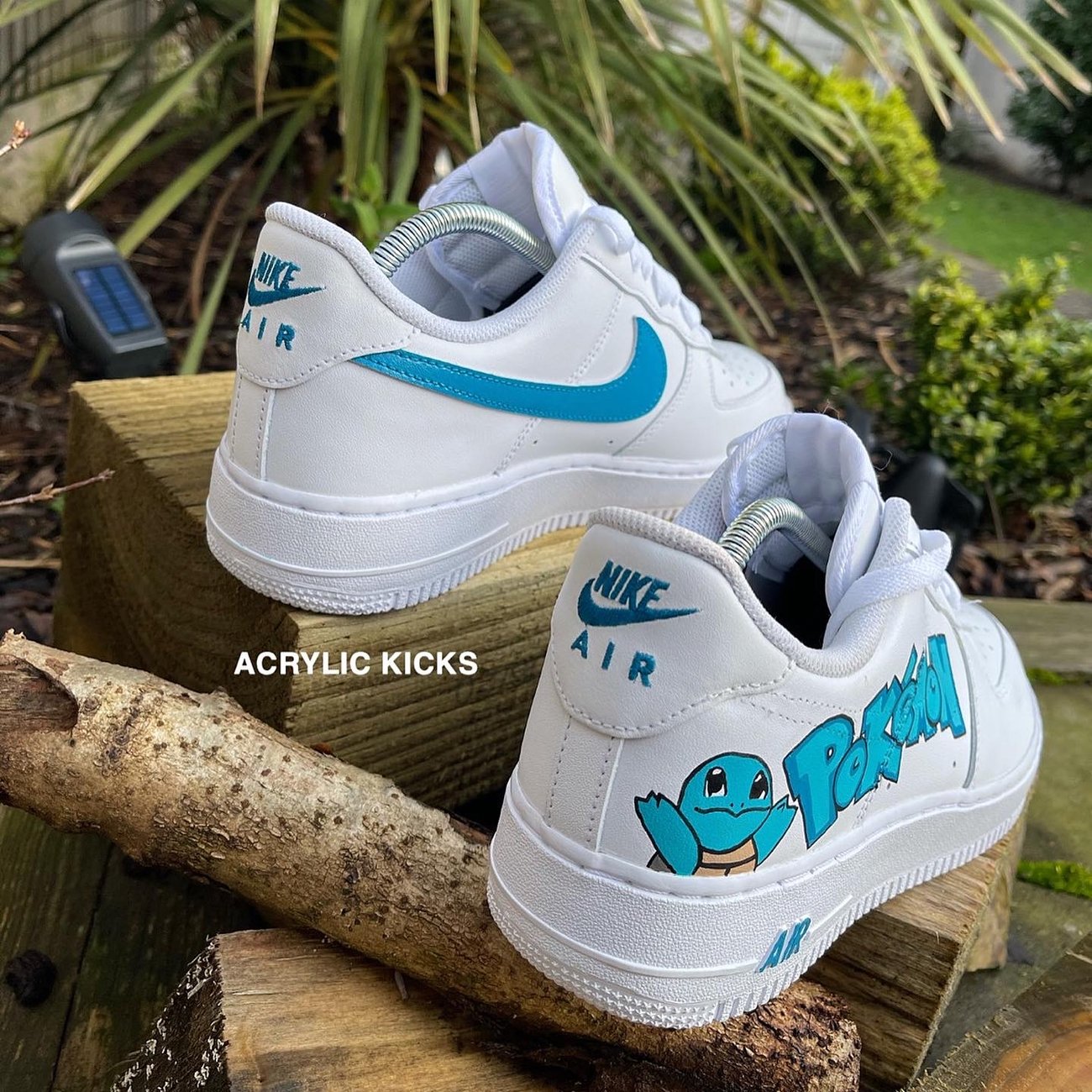 Nike AF1 - Squirtle | Acrylic Kicks