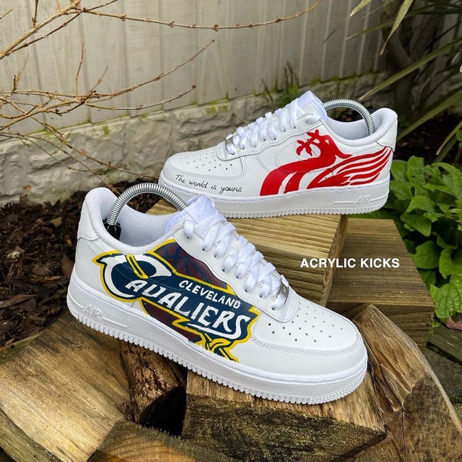 Nike AF1 - Cavs x Liverpool 