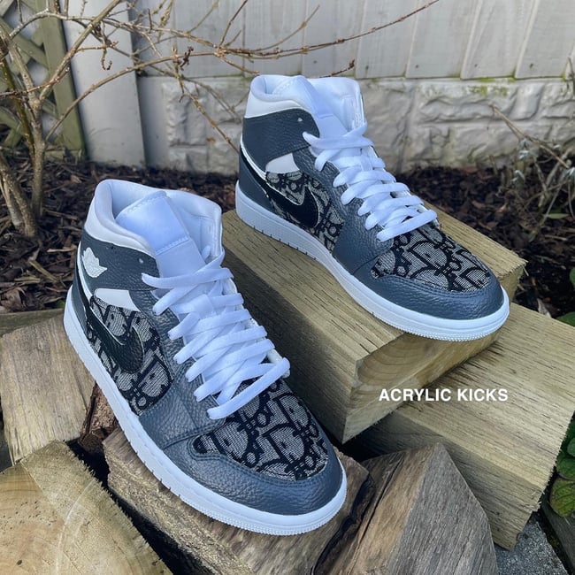 Jordan 1 - Grey Dark Diors 