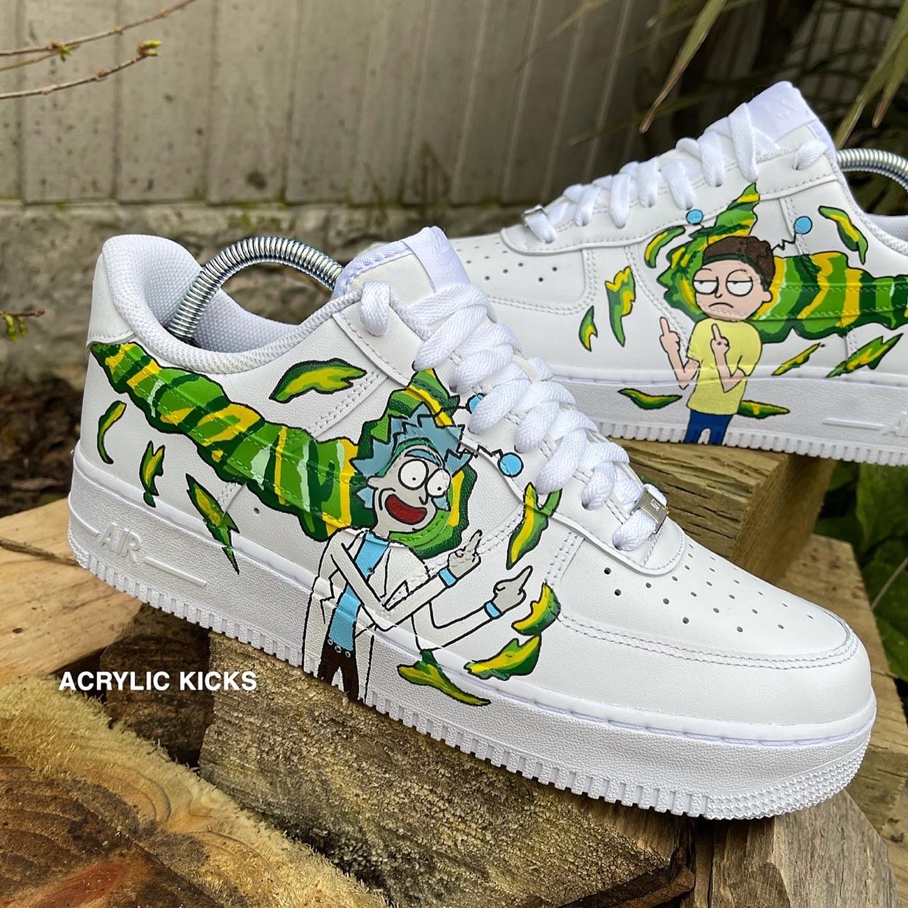 Nike AF1 - Rick and Morty | Acrylic Kicks