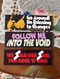 Black Sabbath Bumper Sticker