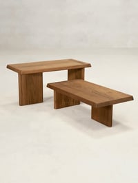 Image 1 of x+l 08 teak side tables