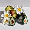 Avocado Addict Brooch