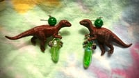 Image 3 of Dinosaur earrings! Yabba Dabba Yaaaaas! 