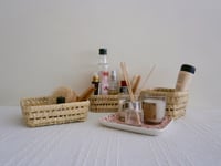 Image 3 of OPEN WEAVE STORAGE TRAYS SET 