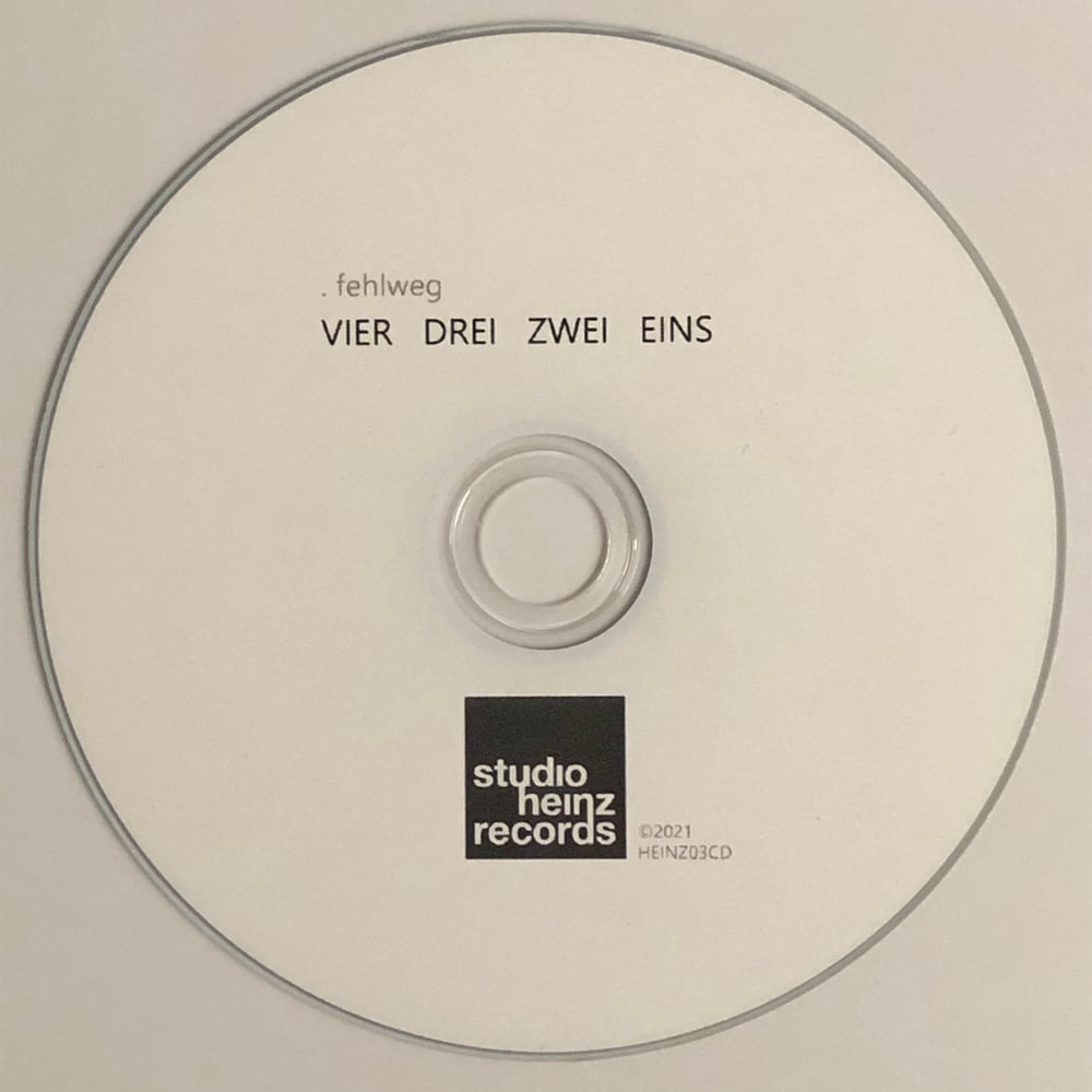 . fehlweg ‎– VIER   DREI   ZWEI   EINS (CD)