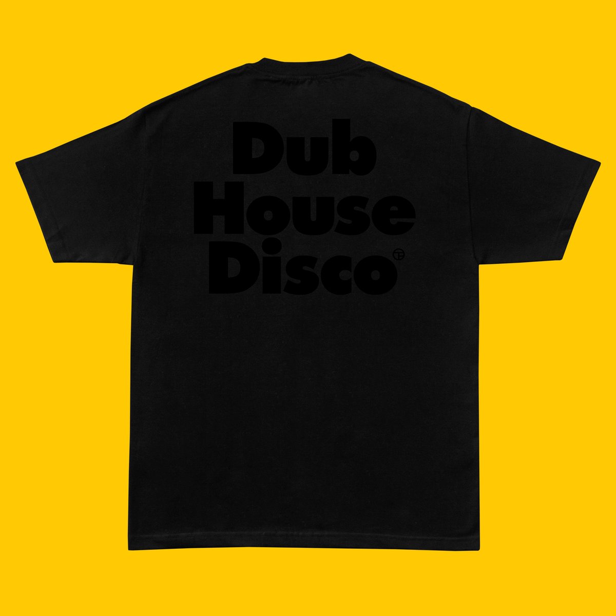 Image of Dub House Disco Tee – Black On Black 