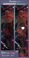 Ganondorf GERUDO SIZED Dakimakura [PRE-ORDER]