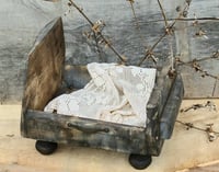 Image 1 of Wooden handmade bed STAS