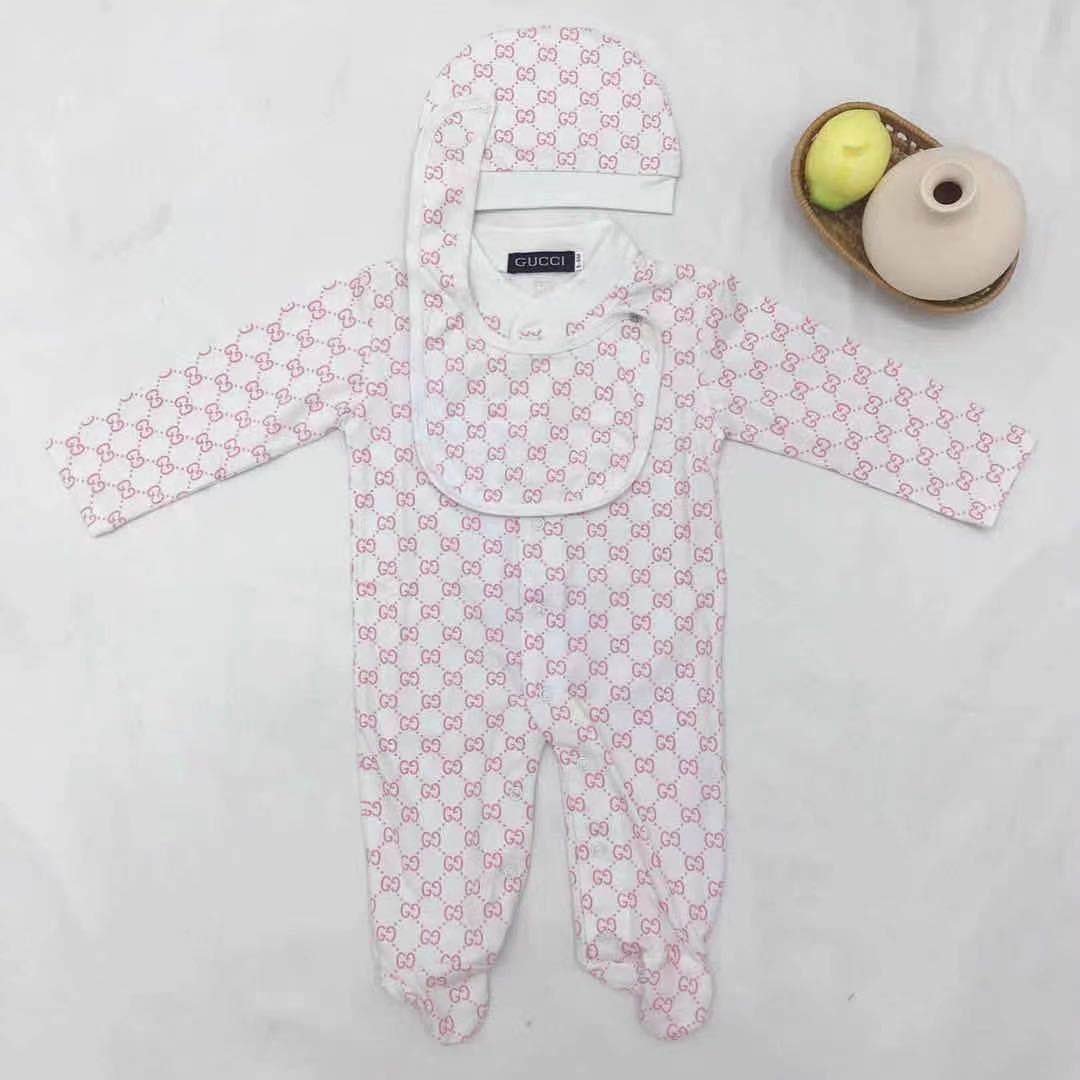 Image of Pink G Onesie 