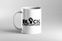Black On Purpose Mug