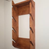 Image 1 of Solid Wood Board Rack