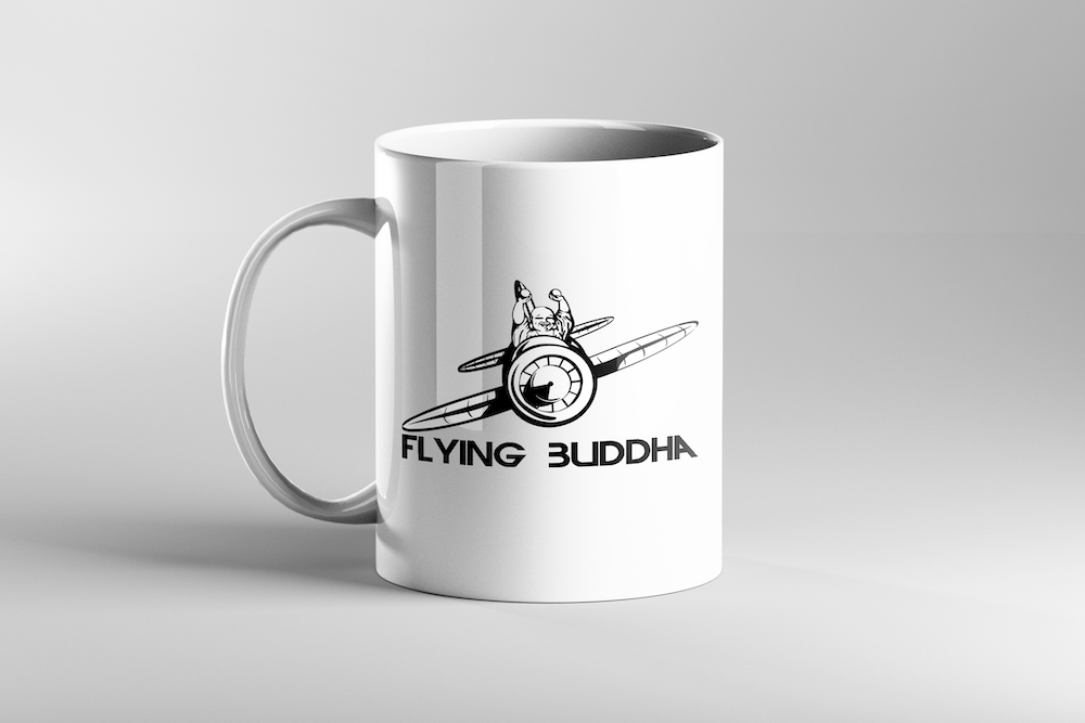 Image of Flying Buddha Mug