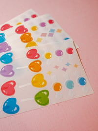 Image 2 of Rainbow Candy Deco Stickers