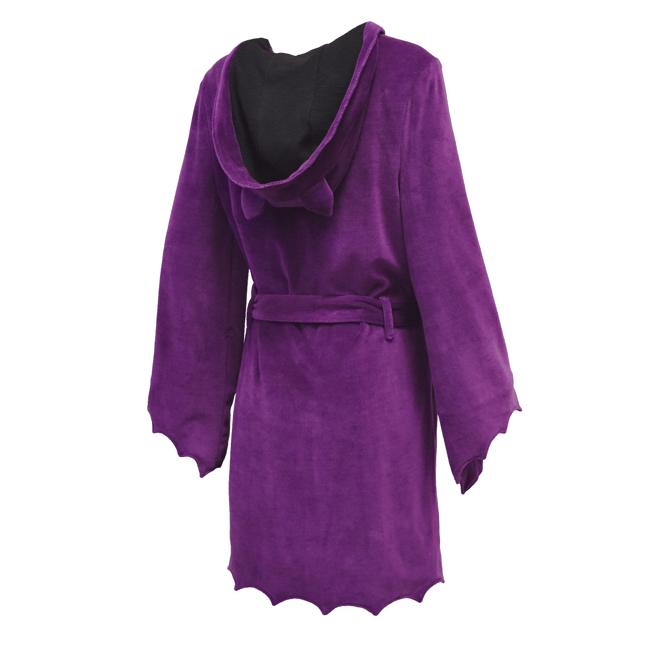 Bat Bath Robe - Amethyst
