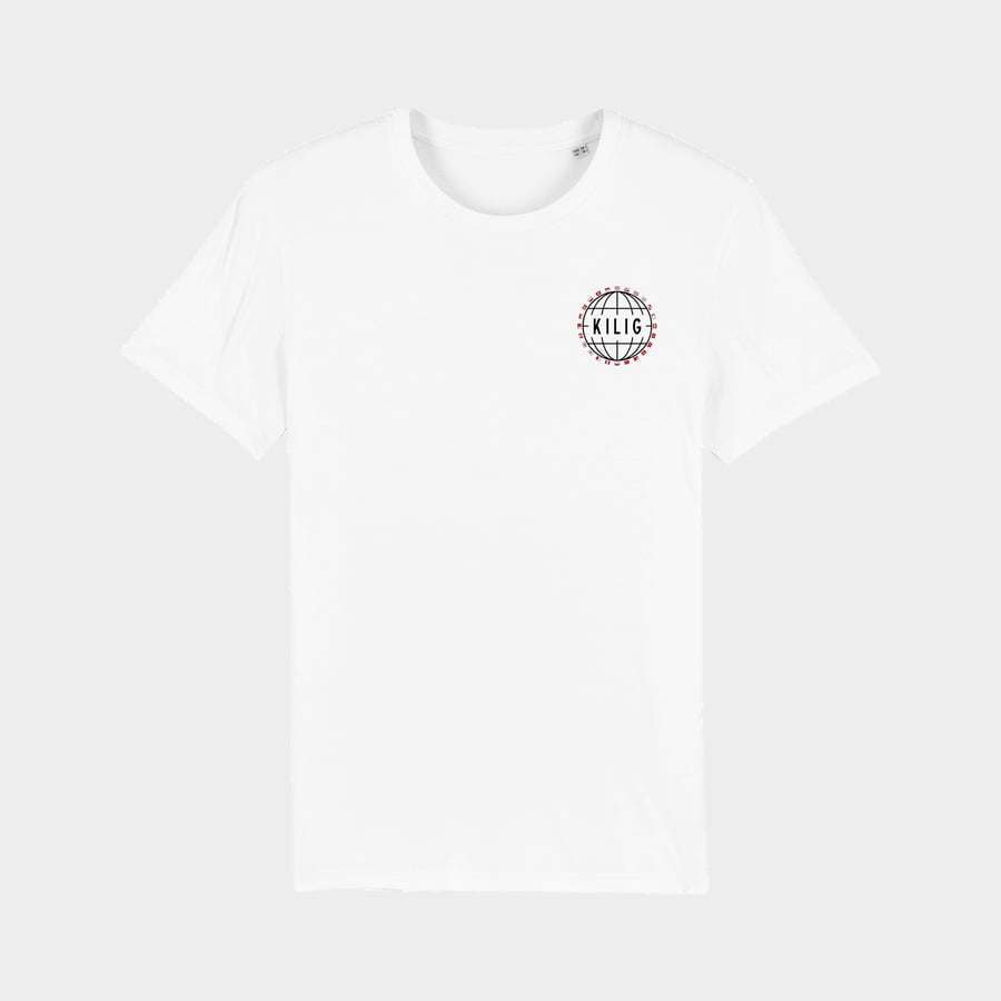 Image of T-Shirt Unisexe Blanc Kilig Clothing