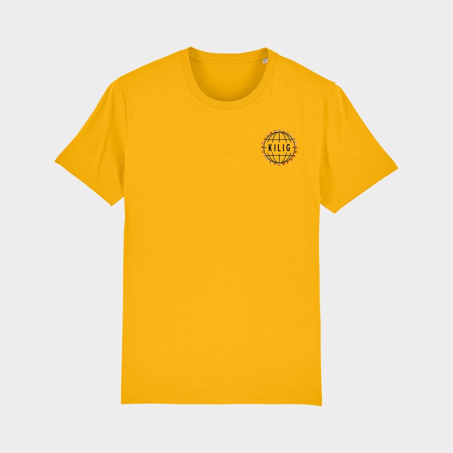 Image of T-Shirt Unisexe Jaune Kilig Clothing 
