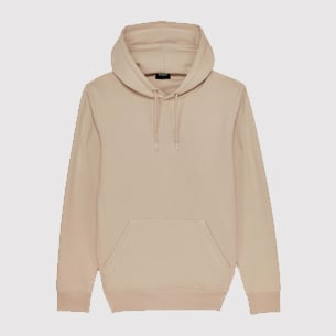 Image of HOODIE SABLE - TOUT COMMENCE DE RIEN