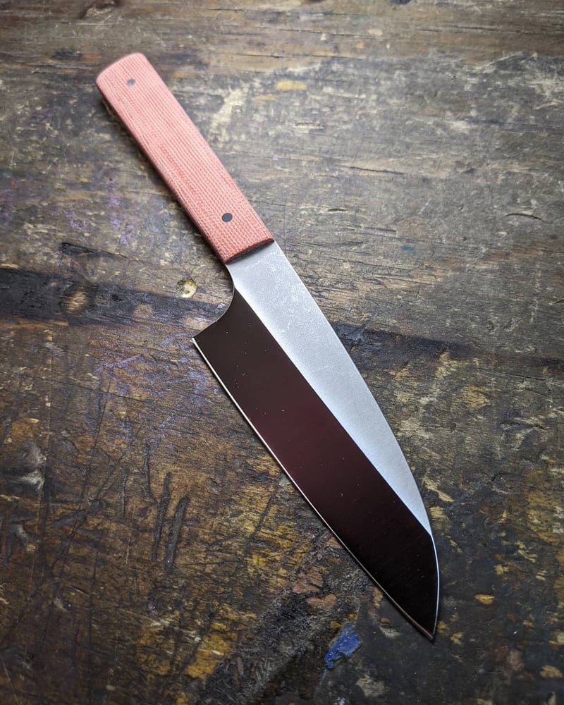 Image of Chef's Line Knife - Chili Pepper Micarta