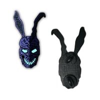 Image 4 of Frank the Bunny Donnie Darko Glow in the Dark - Enamel Pin