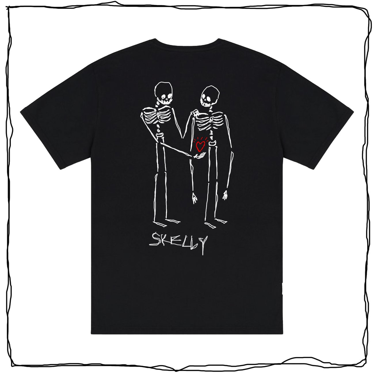 black skelly print hydro