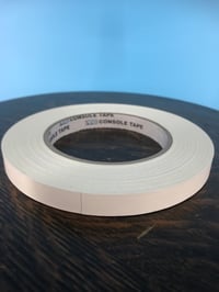 Image 2 of Burlington Recording 1/2" x 180' PRO White Console/ Artist Tape on Hub 