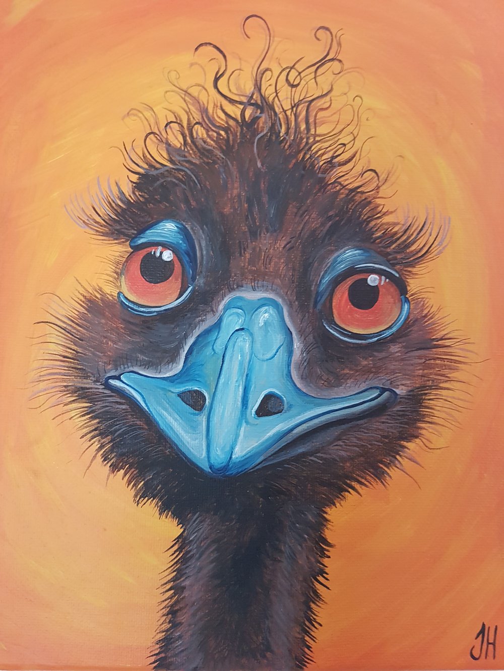Emu Original Painting