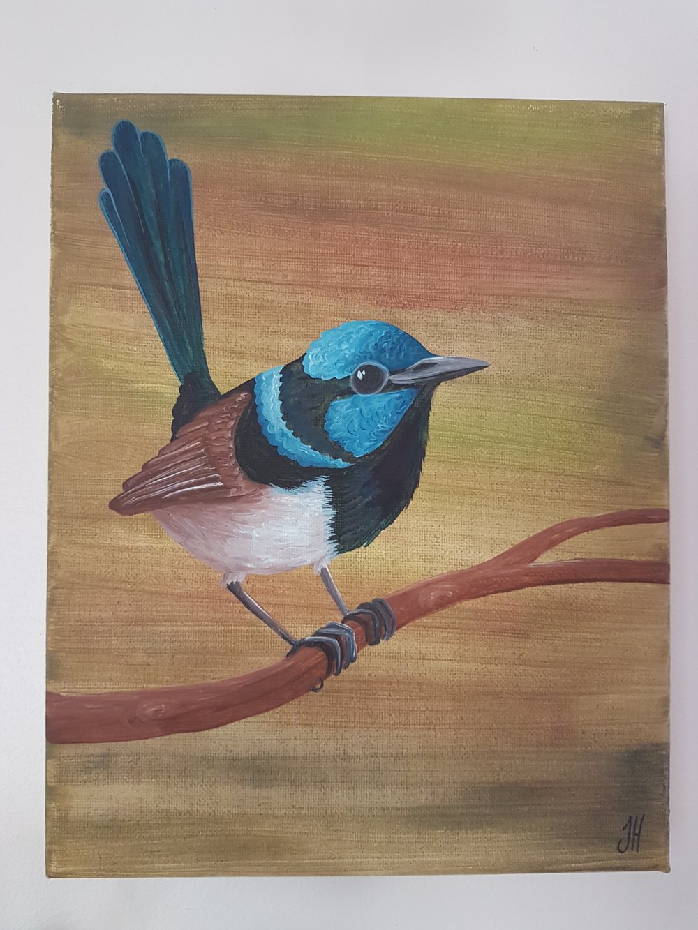 Fairywren Original Painting