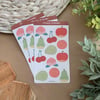 Fruity Friends Sticker Sheet