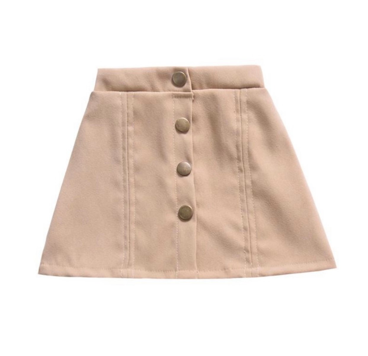 Image of Marie button skirt 