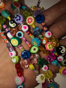 Image 1 of Rainbow Mixed Bead Bracelet & Anklet 