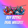 Gundam Astray Peeker Stickers (Red/Blue/SML/LRG)