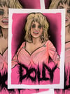 Black Metal Dolly Emetic Art Print